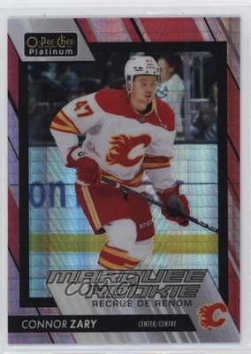 2023 O-Pee-Chee Platinum Marquee Rookies Red Prism Connor Zary Rookie RC 1nw9