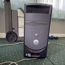 Dell Dimension Tower Desktop PC, Windows XP, Optical Drive, Black/Gray
