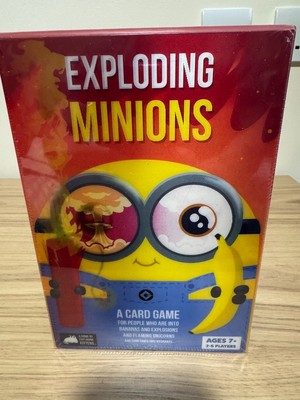 Exploding Minions Kartenspiel offizielle Illumination lizenziert - brandneu & versiegelt
