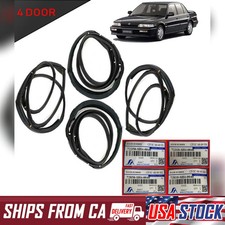 For Honda Civic Sedan Ec Ed Ee Ef Door Seal Rubber Weatherstrip 1988 89 90 91 For Honda Civic Sedan Ec Ed Ee Ef Door Seal Rubber Weatherstrip 1988 89 90 91