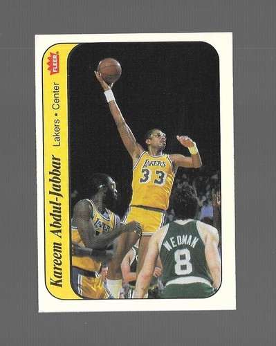 Maillot Kareem Abdul Jabbar Lakers - Sand Knit Authentic - Taille 42 - Vintage NBA