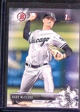 2017 Bowman Draft #BD-173 Kade McClure