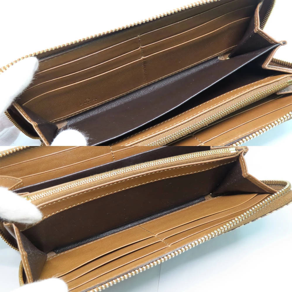 Gucci 307984 Python Brown Leather Tassel Coin Pur… - image 6