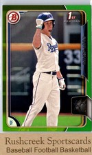 2015 Bowman Draft #134 Cody Jones 1st Bowman /99 Green