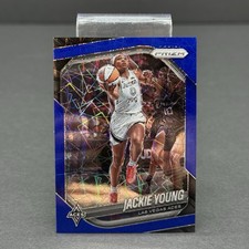 2025 Panini Prizm WNBA - Jackie Young #23 Blue Velocity Prizm