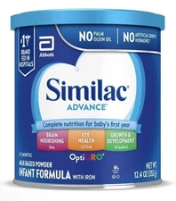 Similac Advance Infant Formula 12.4 oz Powder Milk Based EXP June 2026 or later!