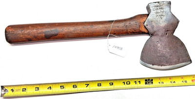 Underhill Antique No. 2 Broad Axe 4-1/2'' wide Cut,15-1/2'' Long, 2lbs. 7 oz., USA