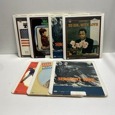 Lot of 7 CED Movies, Gold Finger, Tootsie, The Goodbye Girl