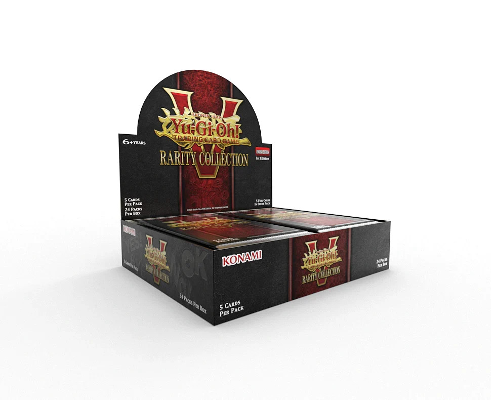 遊戯王OCG RARITY COLLECTION QC EDITION BOX Yu-Gi-Oh! Rarity Collection 5 Booster Box English Factory Sealed