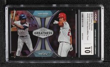 2019 Chrome Greatness Returns Hank Aaron Mike Trout CGC 10 Gem Mint HOF x0o