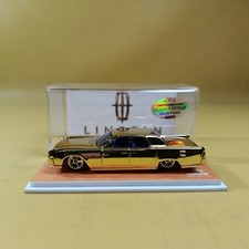 Hot Wheels '64 LINCOLN CONTINENTAL Gold CHROME (WANGSTAR CUSTOM) REAL RIDERS