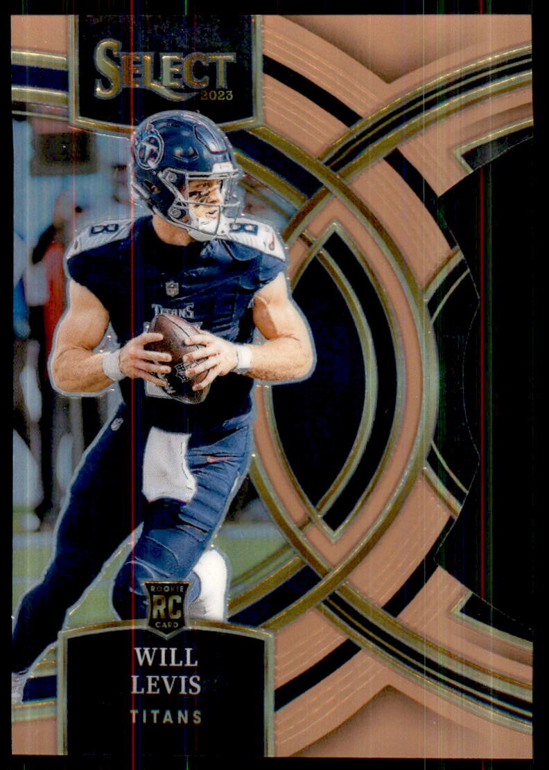 2023 Panini Select #148 Will Levis #/299 Copper Prizms Die Cuts Rookie