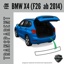 Ladekantenschutz Lackschutzfolie für   BMW  X4 (F26 ab 2014) transparent | 150µm