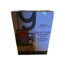 Proscan Bluetooth Speaker With Flaming Lights Psp141_dg