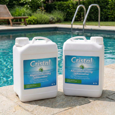 SPARSET CRISTAL Algenverhütung Schaumfrei 6,0 l Anti Algen chlorfrei pH-neutral