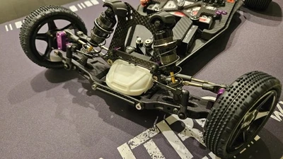 Schumacher Cougar LWB Wishbones Front ARB Compatible MJF Printed Nylon Black