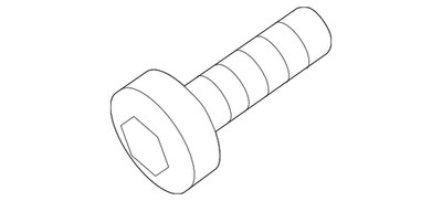 Genuine Audi Engine Harmonic Balancer Bolt WHT-008-743