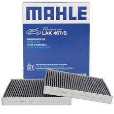 MAHLE 2x Innenraumluftfilter für BMW F10 F18 F11 F07 F06 F12 F13 F01 F02 F03 F04