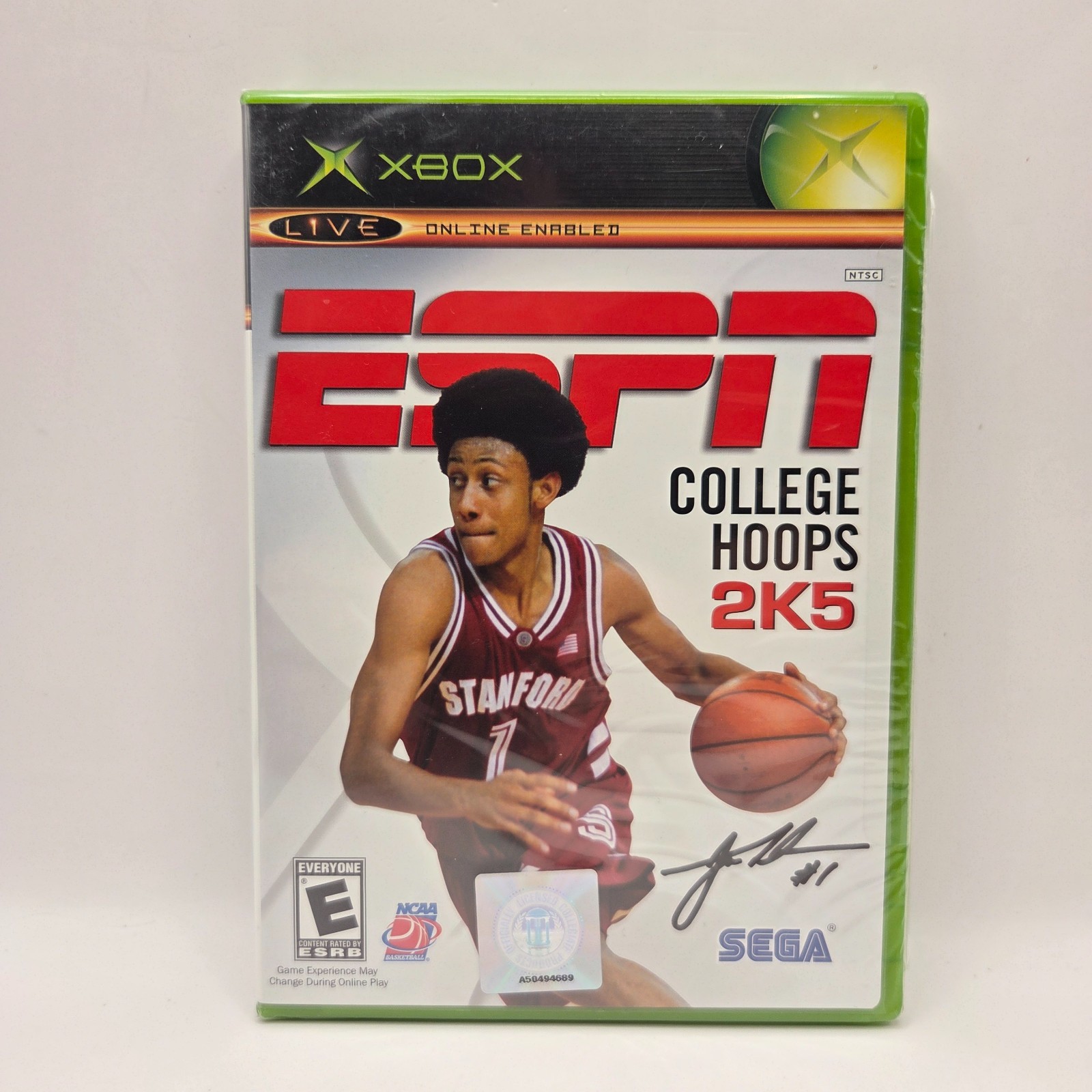 * Nuevo sellado de fábrica * XBOX ESPN College Hoops 2K5 Sega Basketball 2004