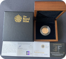2012 Proof Half  Gold Sovereign