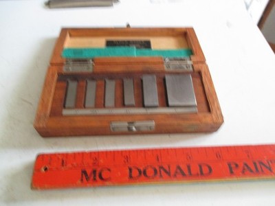 Machinist Tool: Mitutoyo Gage Block Set 516-102