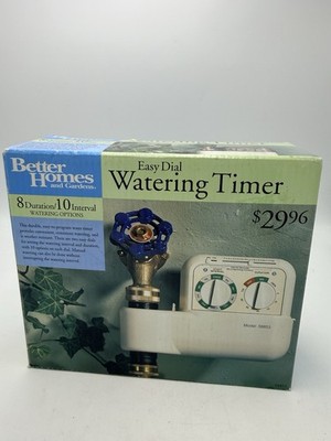 Better Homes Easy Dial Electronic WATERING TIMER
