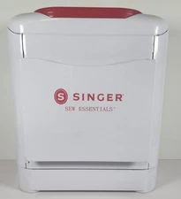 Singer Sew Essentials EMPTY Storage Case Box White Red Sewing Portable Organizer