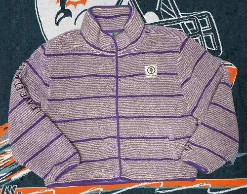 Dr. Seuss x Parks Project Adult 3XL Full Zip Purple Jacket Mountaineer Graphic video thumbnail