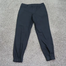 Kit and Ace Pants Mens 34 Black Tech Stretch Commute Joggers Elastic Cuff 34x29