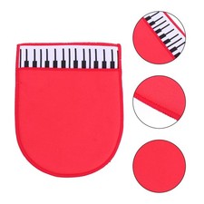 Cleaning Cloth Musical Instrument Wipe Cloth Piano Nursing Cleaning Cloth (Red)