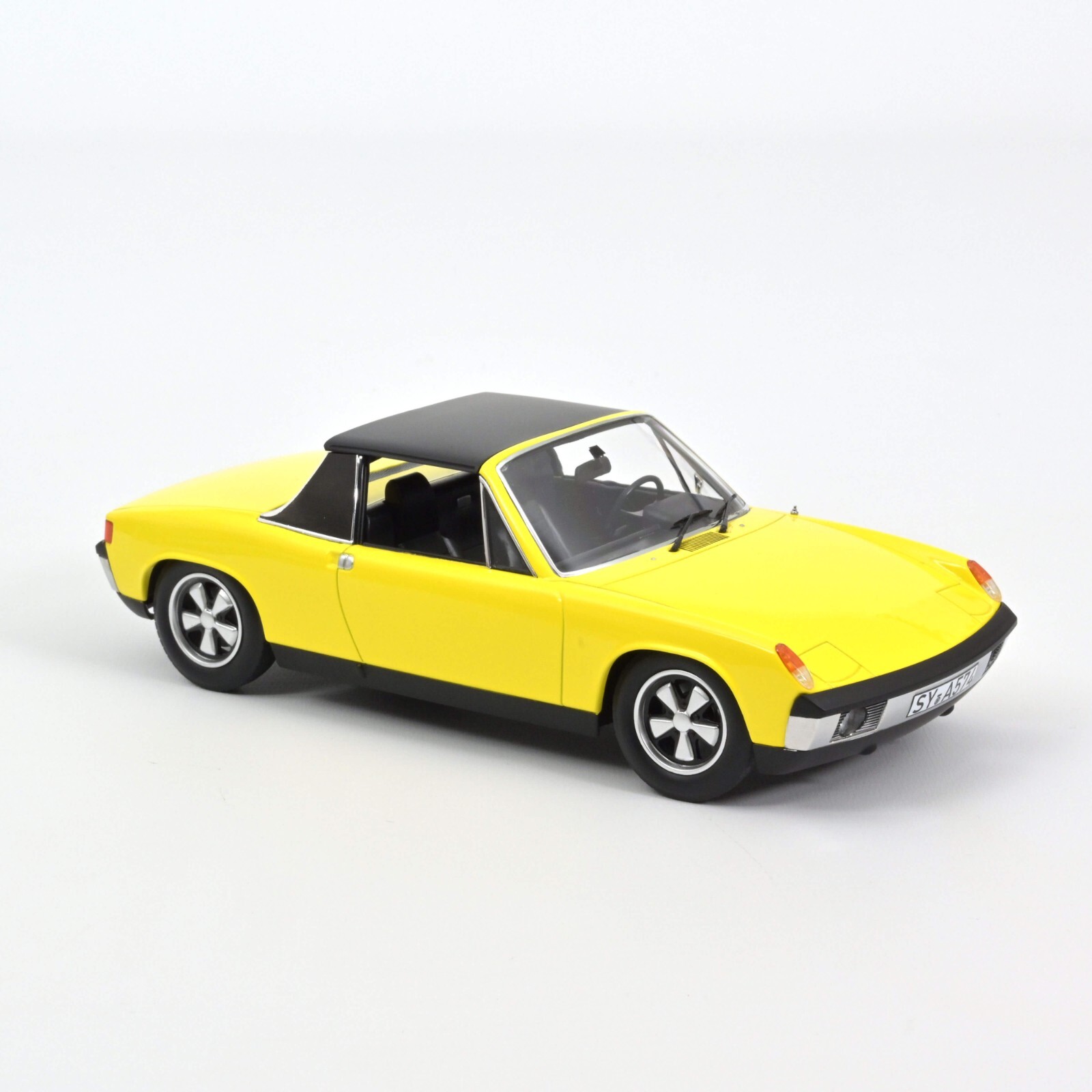 Voiture de collection VW Porsche 914-6 1973 Norev 187689 en métal injecté 1/18