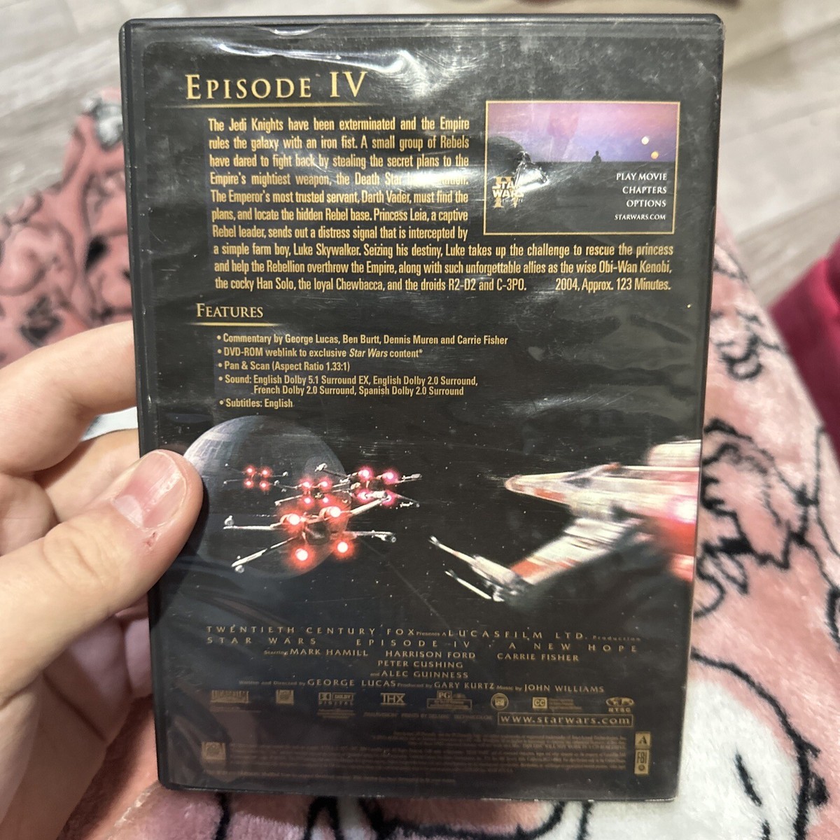 Star Wars: A New Hope DVD, Full Screen, 2004 Special Edition