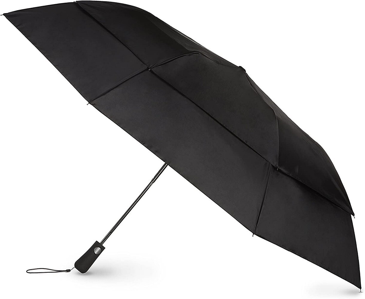 Totes Blue Line Golf Size Auto Vented Canopy Umbrella Black 7112 EBay totes-blue-line-golf-size-auto-vented-canopy-umbrella-black-7112-ebay