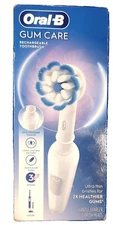 Oral-B Gum Care Rechargeable Electric Toothbrush w/ 2 Heads, battery  & charger