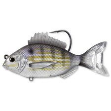 RARE Live Target (PFS93MS718) Pinfish Swimbait - Silver Violet