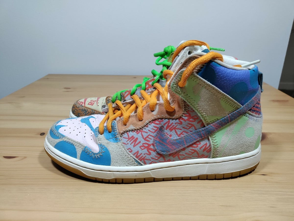 Size 10 - Nike SB Dunk High Thomas Campbell What The 2017 Rare