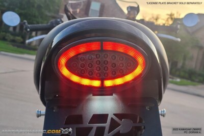 SEQUENTIAL INTEGRATED LED Tail Light SMOKE LENS for Kawasaki