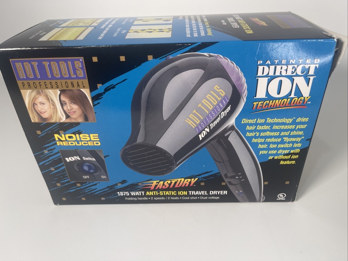 Hot Tools Professional Secadora Anti-Static Travel Hair Dryer By