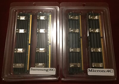 16GB KIT 4X 4GB PC2-5300 5300 667 Mhz Apple Mac Pro MA356LL/A A1186 Memory Ram