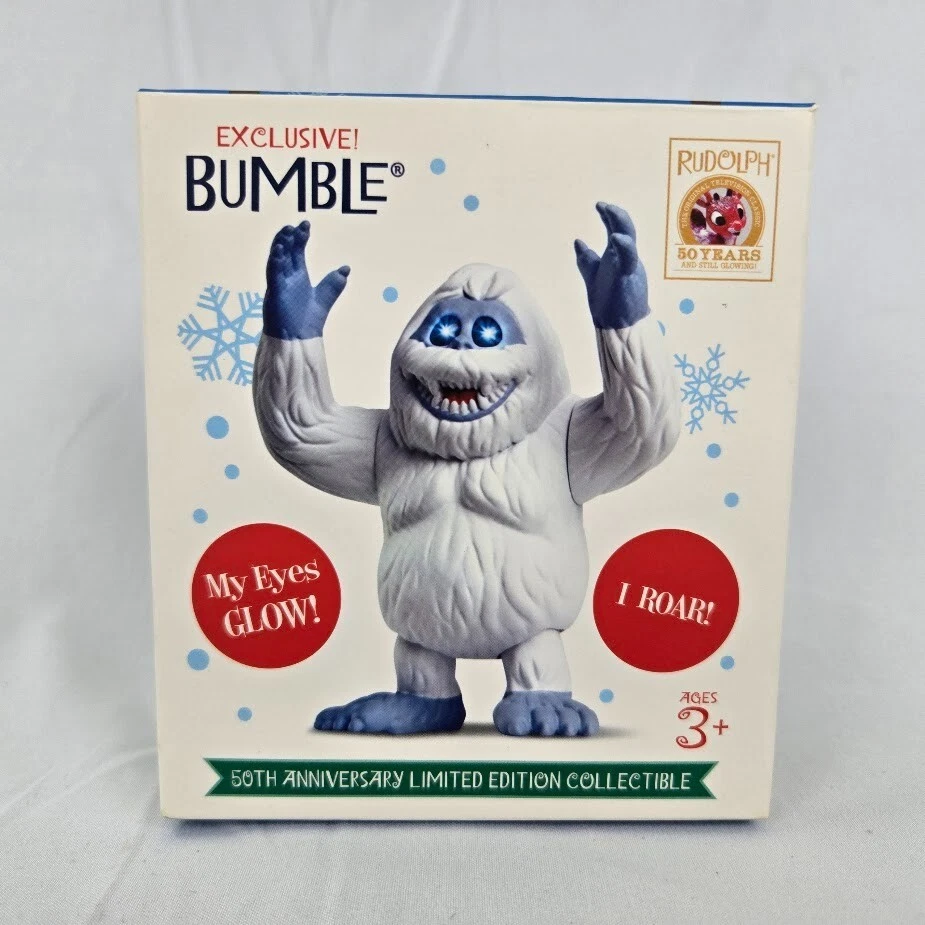 Talking Rudolph el reno nariz roja conjunto con 50 aniversario Bumble Santa Foto 2 de 4