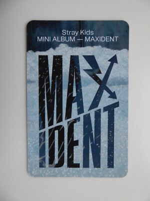 Stray Kids】Lee Know Maxident Target Official Photo Card PC | eBay