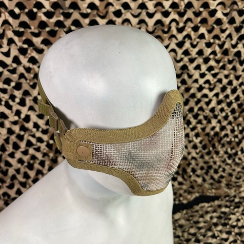 NEW Bravo TacGear V1 Strike Steel Half Face Airsoft Mask - AR01 - 第 2/6 張圖片