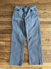 EILEEN FISHER Womens Pants Size 4 Gray Stretch Jeans Jean