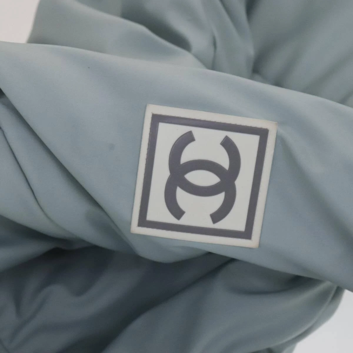 CHANEL Sport Esterno Nylon Azzurro CC Autore FF0954