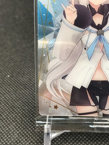 Shiragami Fubuki hololive Wafer Card TCG BANDAI Made In JAPAN 2016 COVER Corp a - Picture 3 of 12