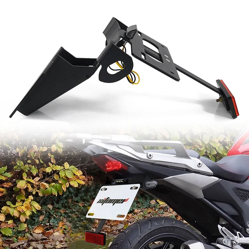 Motorcycle Tail Tidy Holder License Plate Bracket Fit For Honda