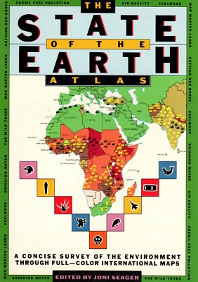 The State of the Earth Atlas by Joni Seager Paperback   1990