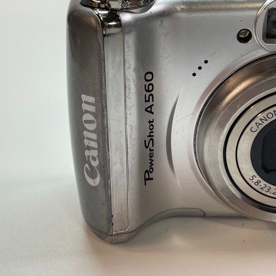 Canon PowerShot A560 7.1MP Silver Digital Camera Tested Working | eBay