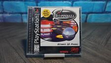 Pro Pinball (Sony PlayStation 1 PS1, 1996) Game, Case, and Instruction Manual