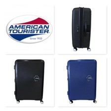 SAMSONITE American Tourister TROLLEY SPINNER 4 RUOTE MEDIO EXP Nero Navy 32G002